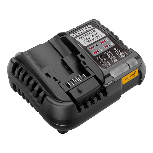 DEWALT battery charger for DCK3222MP2T-QW, DCK3222MP2T SKUs, Photography category, EMEAANZ region.