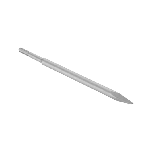 A DEWALT pointed chisel for SDS-plus hammer drills, shown on a white background.