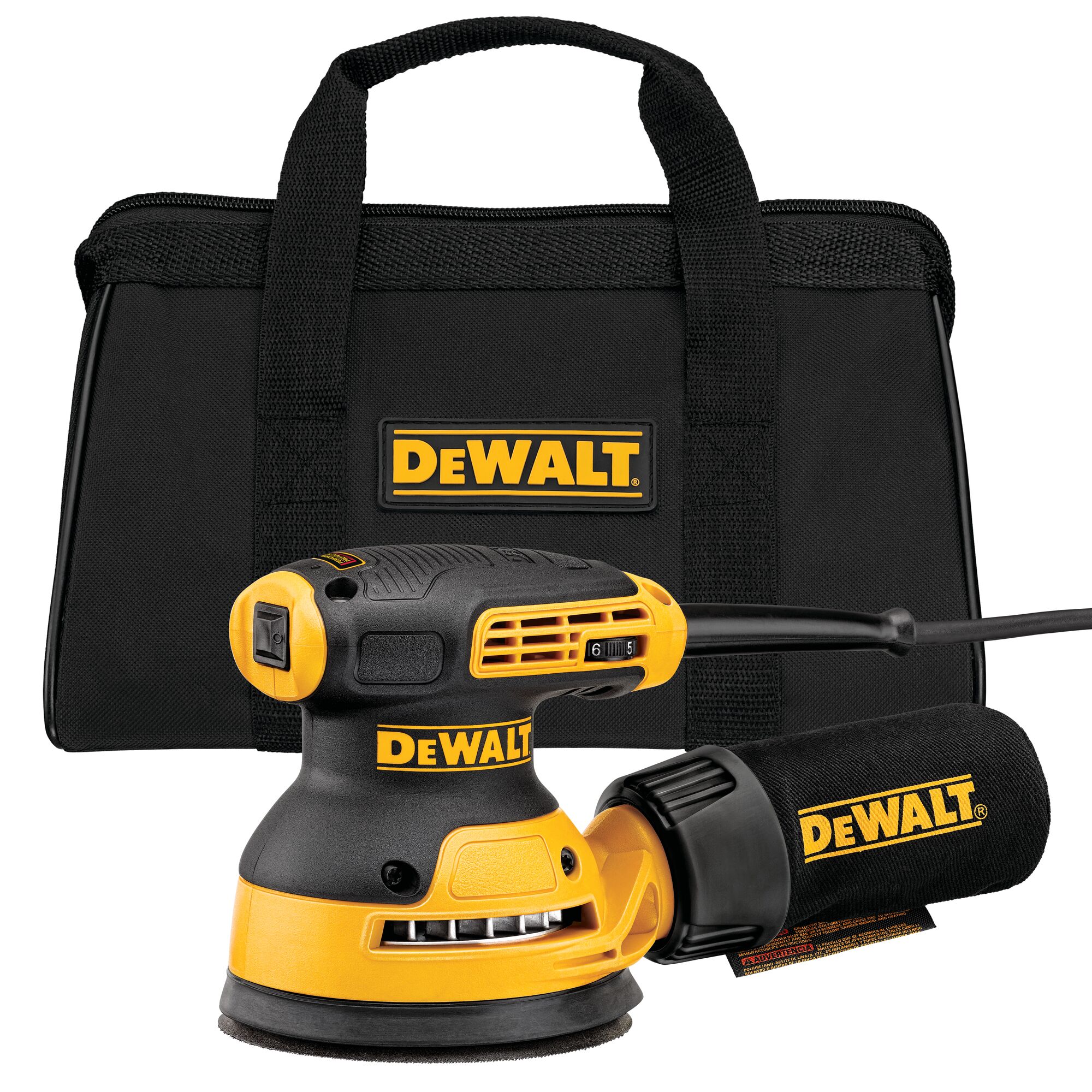 280W 125Mm Eksantrik Zimpara | DEWALT
